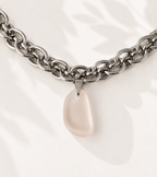 Coral Sea Glass Statement Necklace