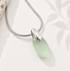 Mint Drop Necklace
