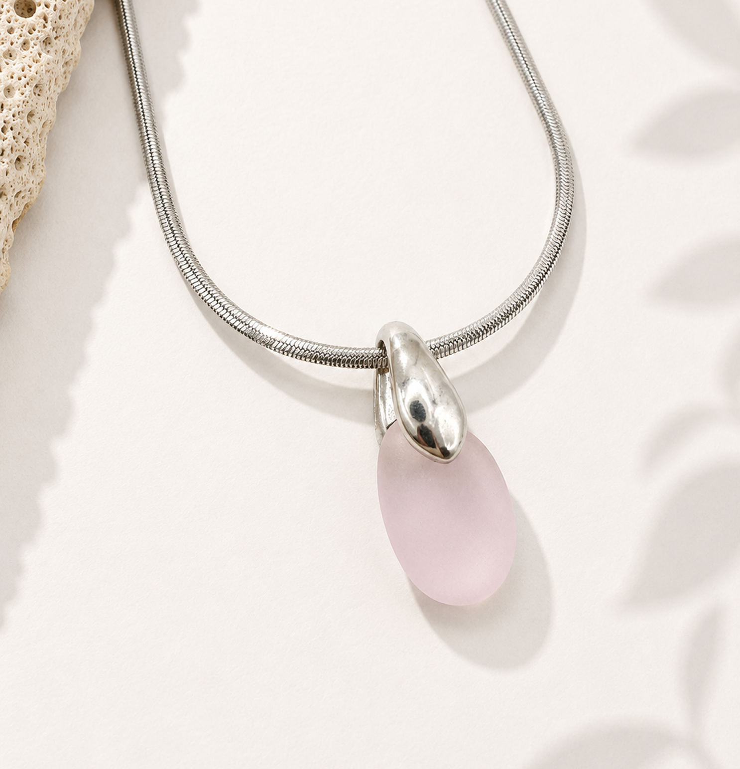 BLUSH Drop Necklace